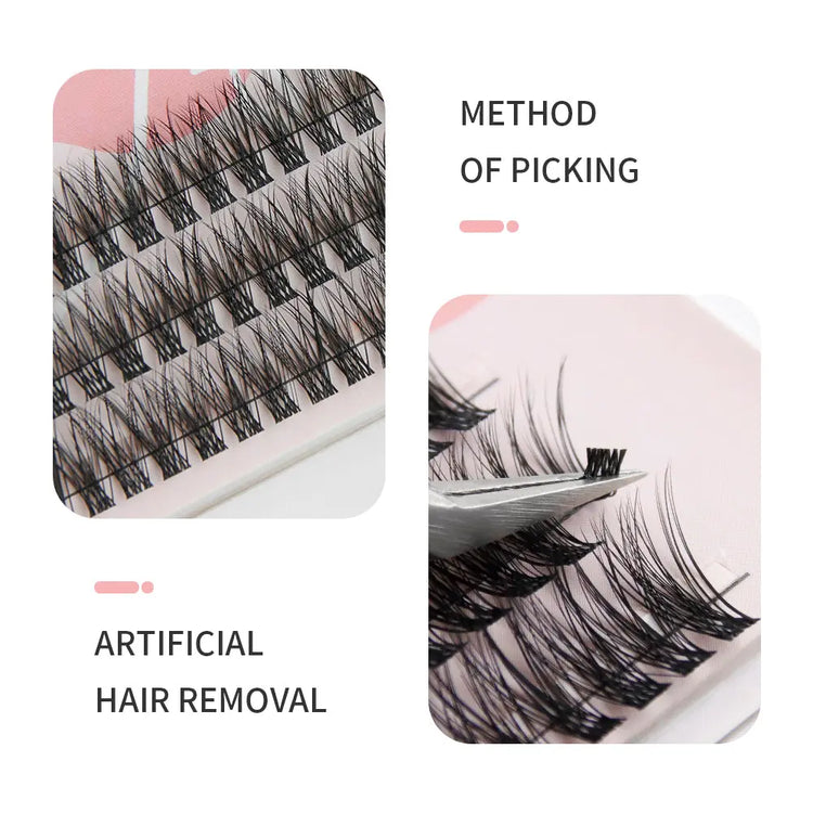 Russian Strip Eyelashes Extension Fernglow