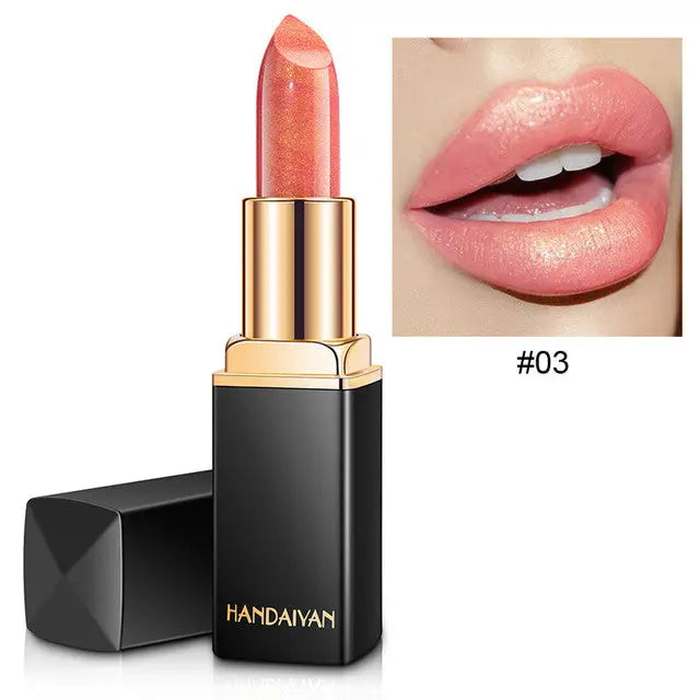 9 Colors Waterproof Glitter Lipstick Fernglow