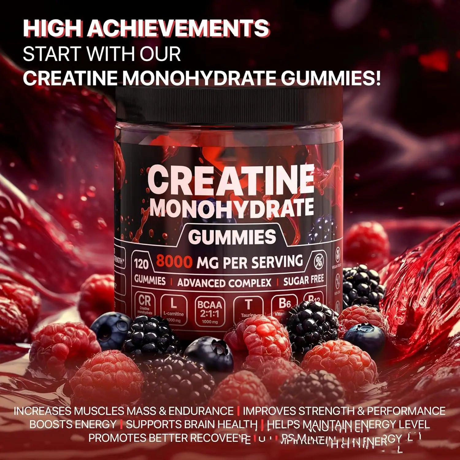 Muscle Boost Gummies - Fernglow