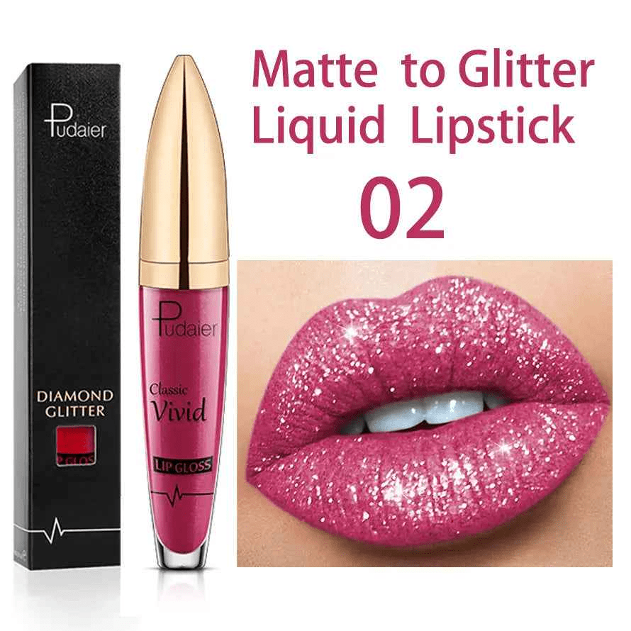 Fernglow Sparkle Gloss Non-Sticky High Shine Lip Product - Fernglow