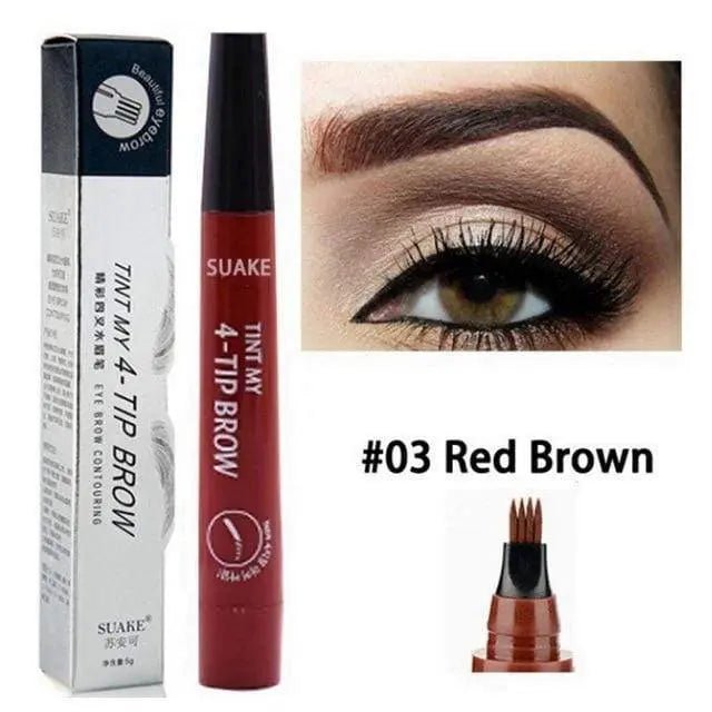 Fernglow Precision Eyebrow Pen for Smudge Proof and Natural Brow Look - Fernglow