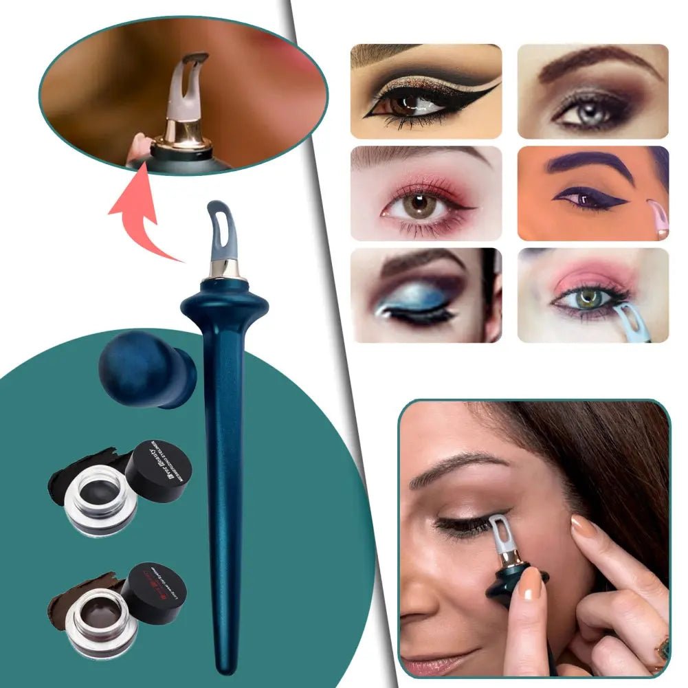 FlexiGlow Soft Silicone Eyeliner - Reusable Beauty Tool - Fernglow