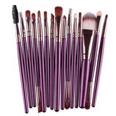 15 Pcs Brush Makeup Kit - Fernglow