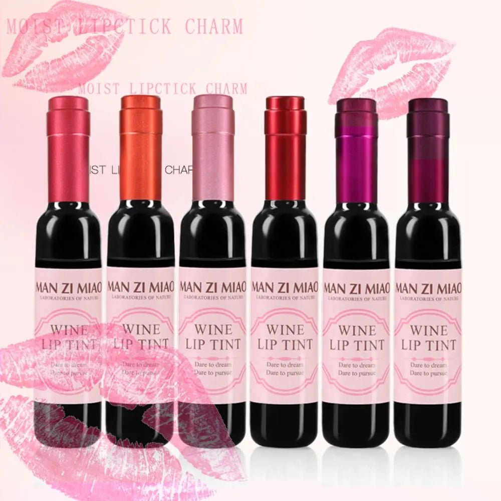 Wine Bottle Lip Tint - Fernglow Lasting Stain - Fernglow