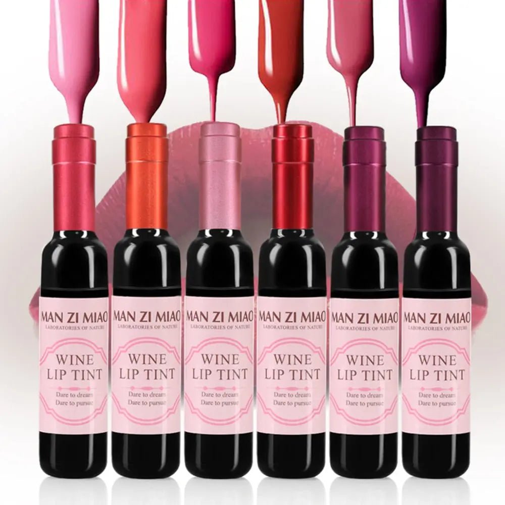 Wine Bottle Lip Tint - Fernglow Lasting Stain - Fernglow