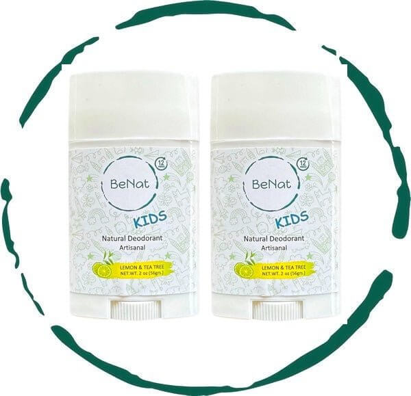 Safe & Gentle Deodorant Duo for Kids and Teens - 2 Pack - Fernglow