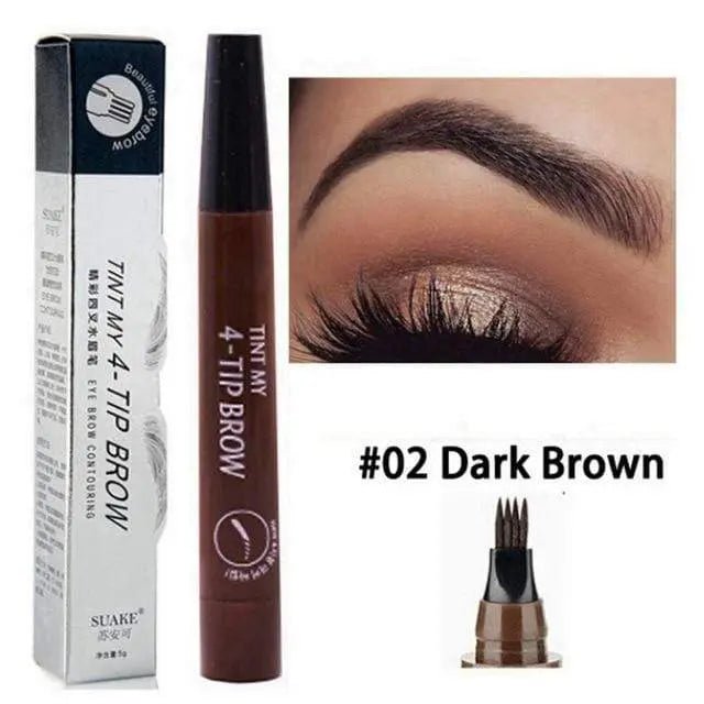 Fernglow Precision Eyebrow Pen for Smudge Proof and Natural Brow Look - Fernglow