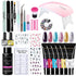 Poly Nail Gel Kit With 54W UV Lamp Fernglow