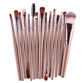 15 Pcs Brush Makeup Kit - Fernglow