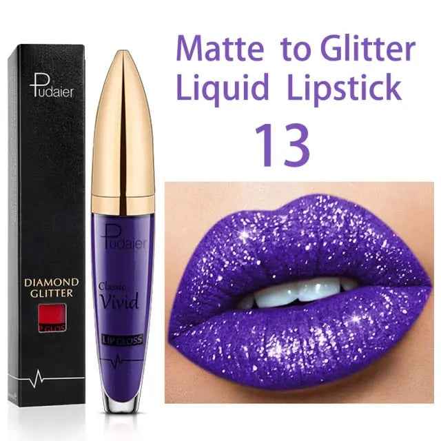 Fernglow Sparkle Gloss Non-Sticky High Shine Lip Product - Fernglow