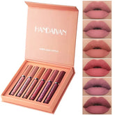 6Colors/Sets Fashion Liquid Lipstick Fernglow