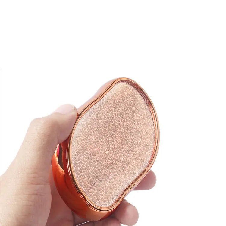 GlowUp Glass Foot File for Smooth Feet - Mango-Shaped File - Fernglow