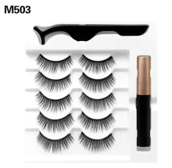 Reusable Magnetic Lashes with Natural-Looking Volume - Fernglow