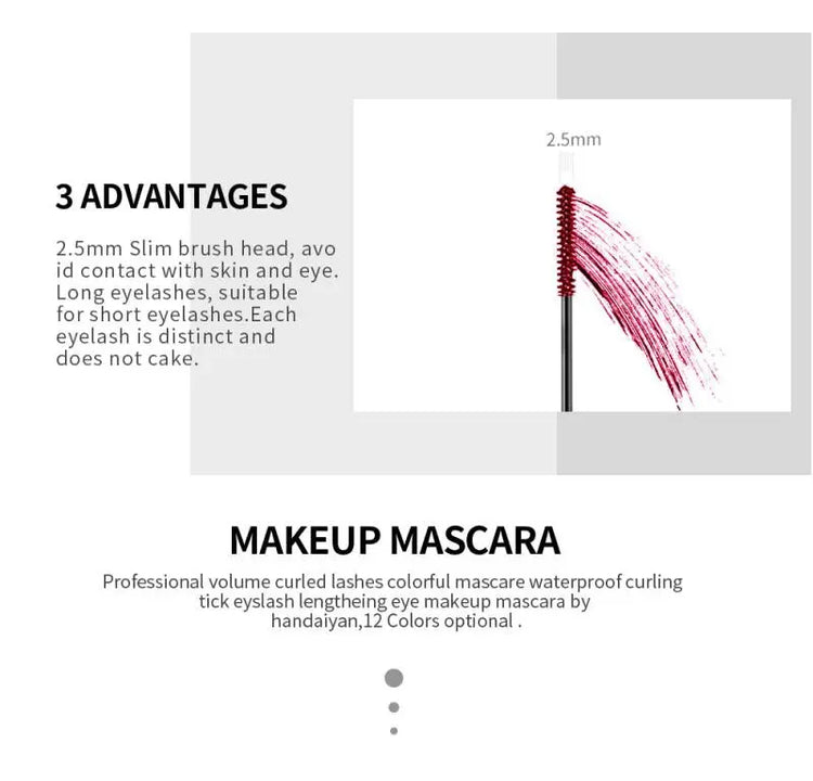Colorful mascara - Fernglow