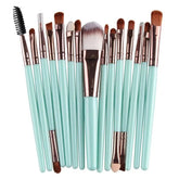 15 Pcs Brush Makeup Kit - Fernglow