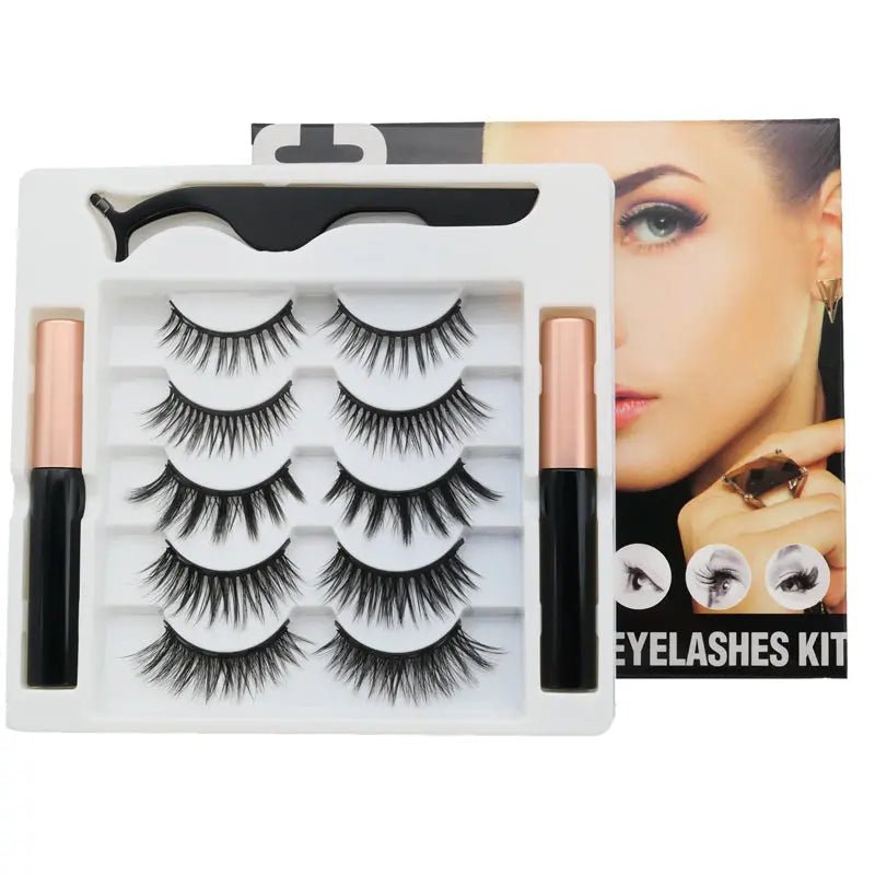 Magnetic Eyelashes: Fernglow 3D Lashes Review - Fernglow