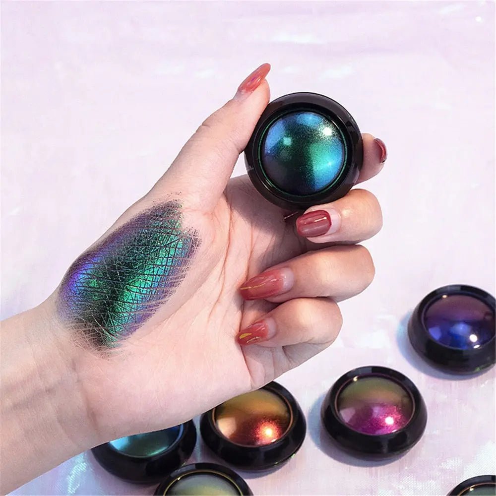 Color-Changing Eyeshadow & Airbrushed Finish Foundation Set - Fernglow