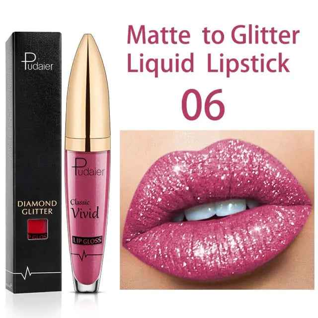 Fernglow Sparkle Gloss Non-Sticky High Shine Lip Product - Fernglow