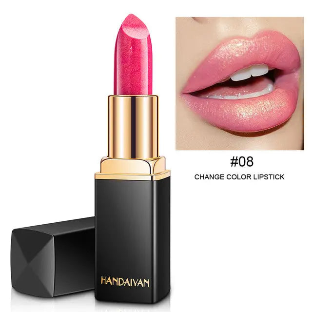 9 Colors Waterproof Glitter Lipstick Fernglow