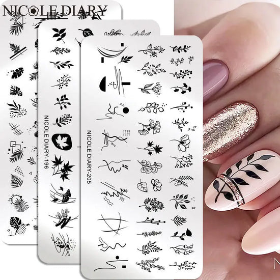Fernglow Nail Art Stamping Set Fernglow