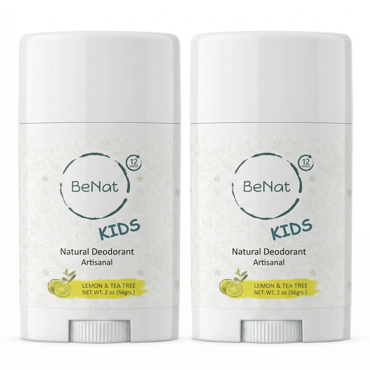 Safe & Gentle Deodorant Duo for Kids and Teens - 2 Pack - Fernglow