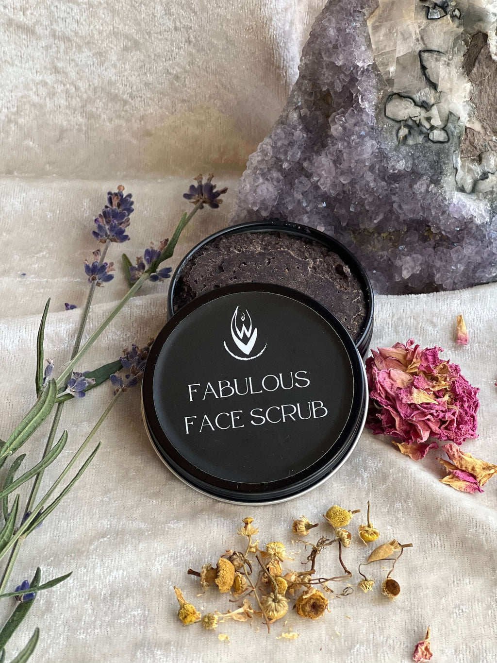Organic Herbal Face Exfoliant - FernglowOrganic Herbal Face Exfoliant