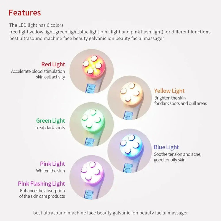 EMS Microcurrent Face Lifting Device - Fernglow