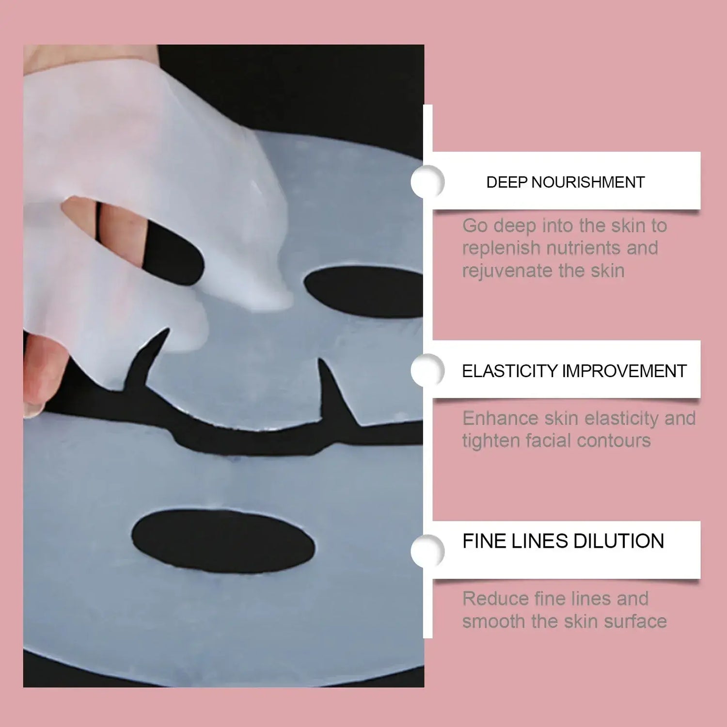 Bio Collagen Deep Hydrating Face Mask - Fernglow