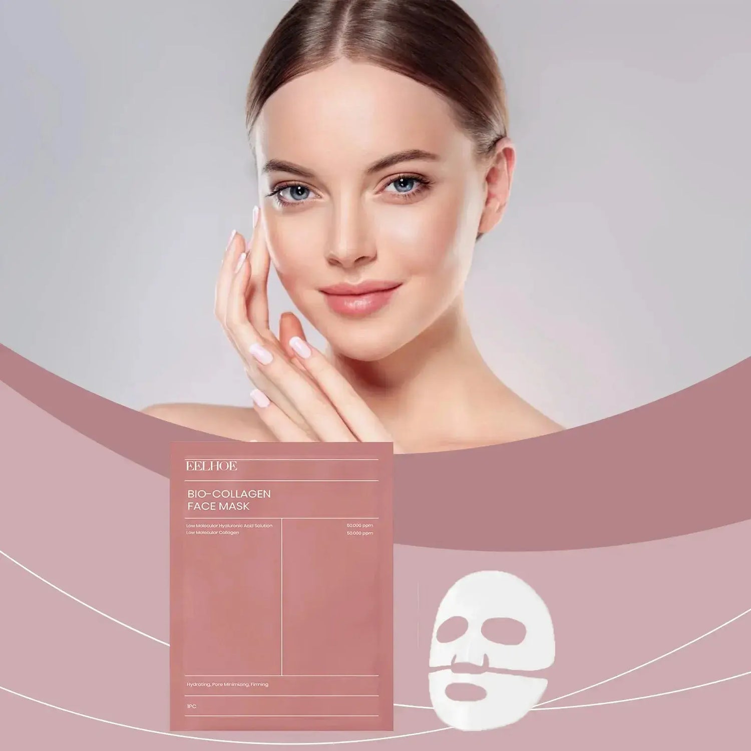 Bio Collagen Deep Hydrating Face Mask - Fernglow
