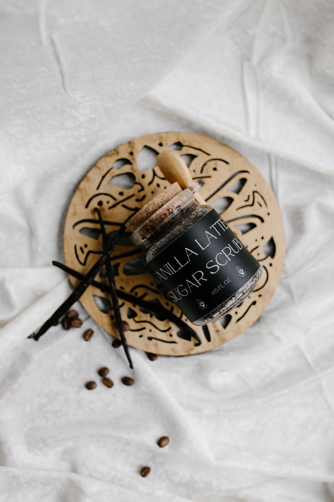 Organic Vanilla Coffee Scrub, 8.5 oz - Fernglow