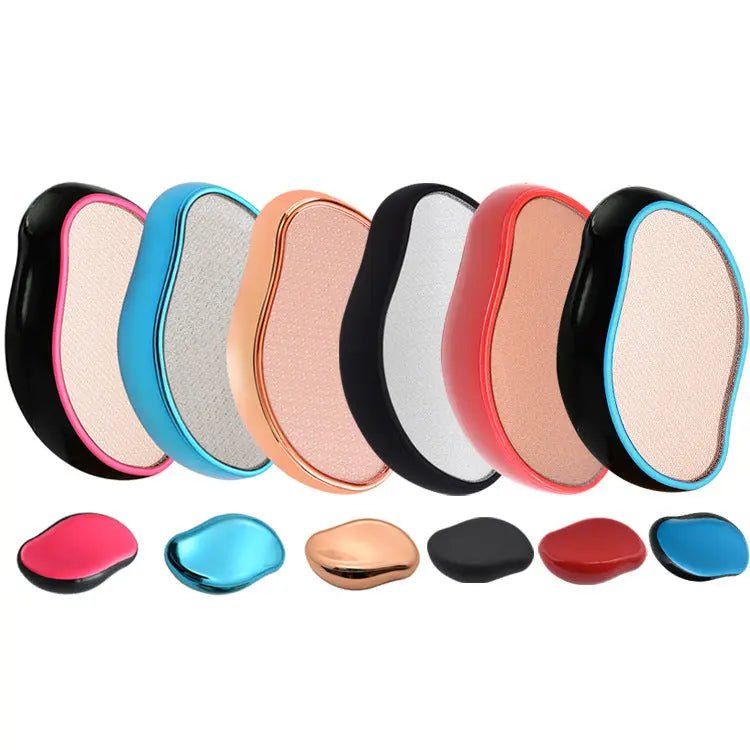 GlowUp Glass Foot File for Smooth Feet - Mango-Shaped File - Fernglow