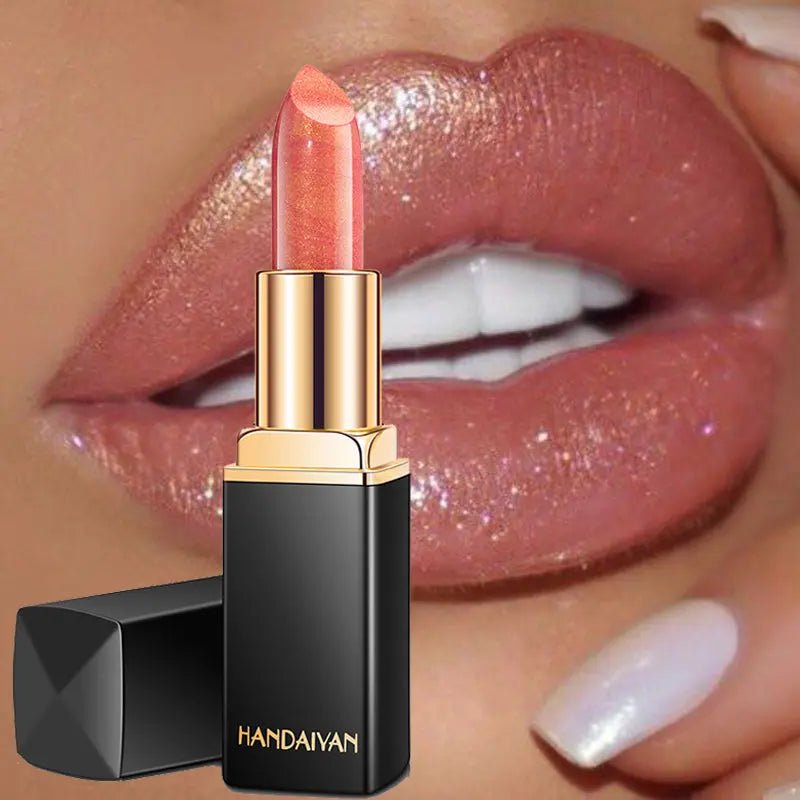 Waterproof Glitter Lipstick Set – 9 Shades - Fernglow
