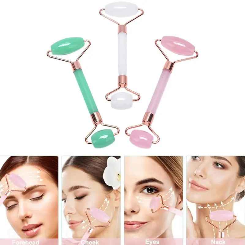 Gua Sha Facial Tool Set for Jawline Definition - Fernglow