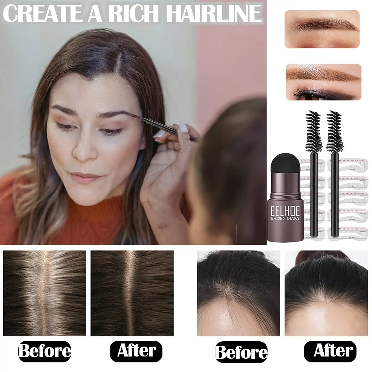 Eyebrow Stamp Kit - Fernglow