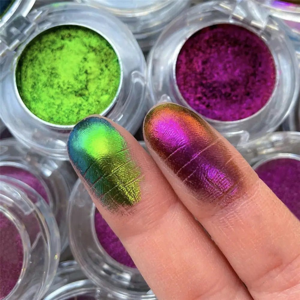 Color-Changing Eyeshadow & Airbrushed Finish Foundation Set - Fernglow