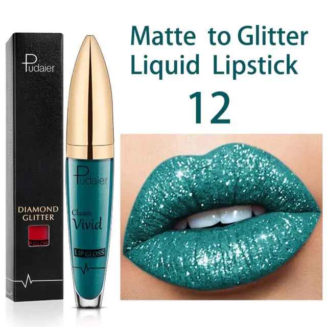 Fernglow Sparkle Gloss Non-Sticky High Shine Lip Product - Fernglow