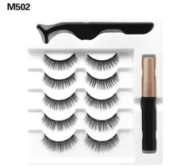 Reusable Magnetic Lashes with Natural-Looking Volume - Fernglow