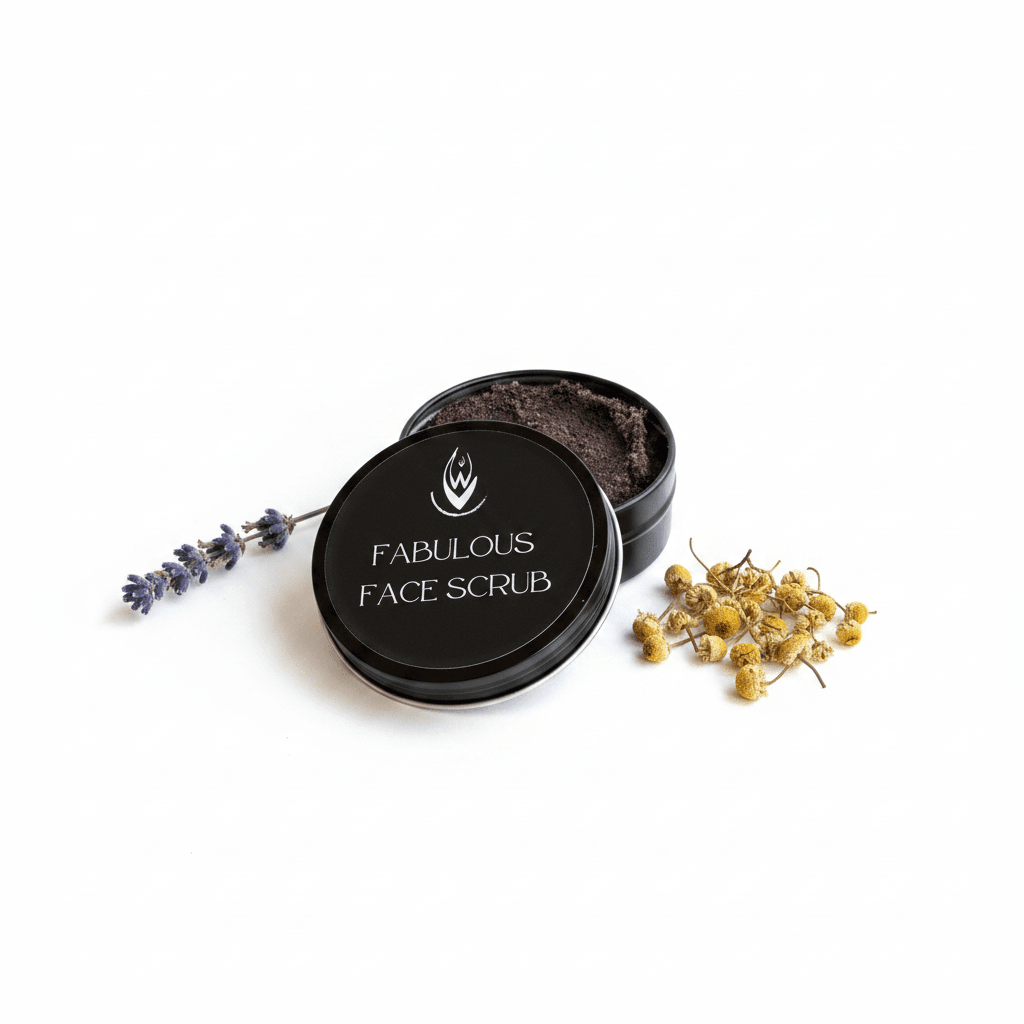 Organic Herbal Face Exfoliant - FernglowOrganic Herbal Face Exfoliant