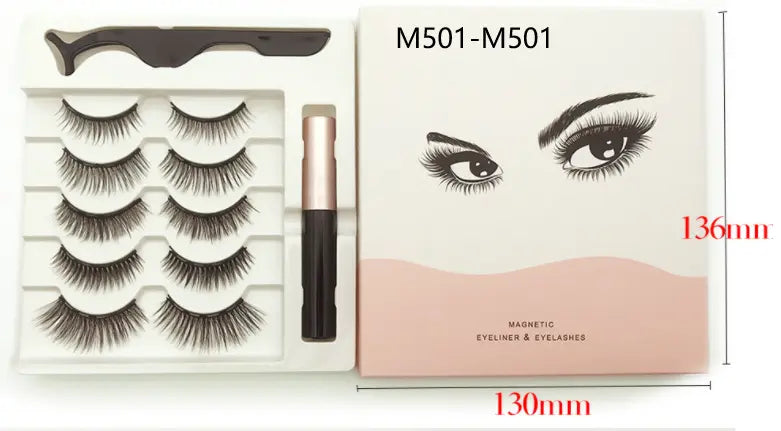 Reusable Magnetic Lashes with Natural-Looking Volume - Fernglow
