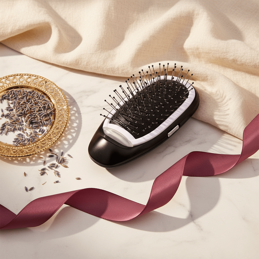Fernglow Ionic Hair Brush – Frizz-Free Styling Anywhere - Fernglow