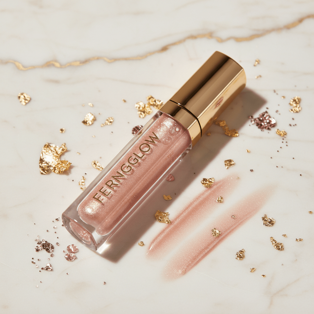 Fernglow Shimmer Lip Gloss – High Shine, No Sticky Feel - Fernglow