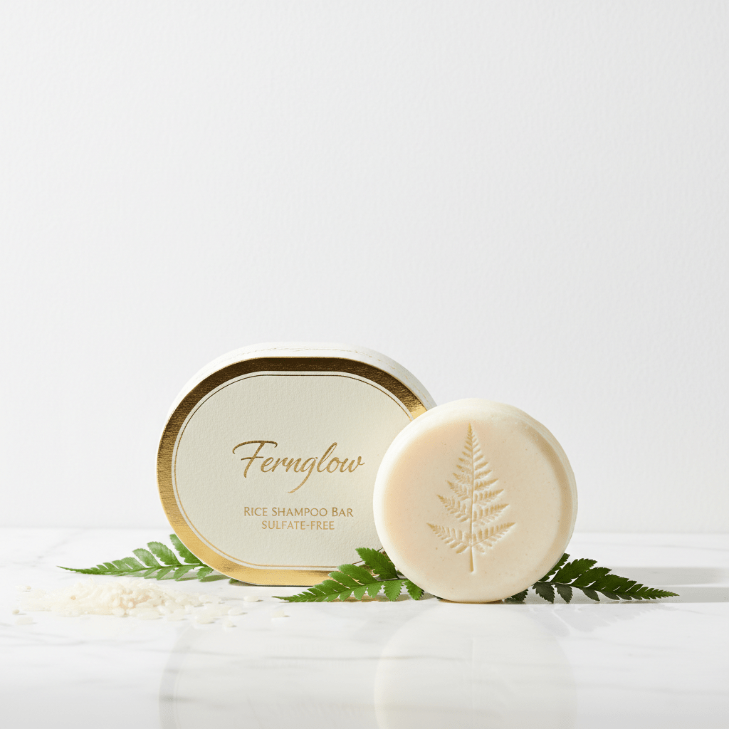 Rice Shampoo Bar Sulfate-Free - Fernglow