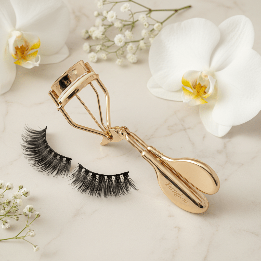 Eyelash Curler Ergonomic Natural Curl - Fernglow