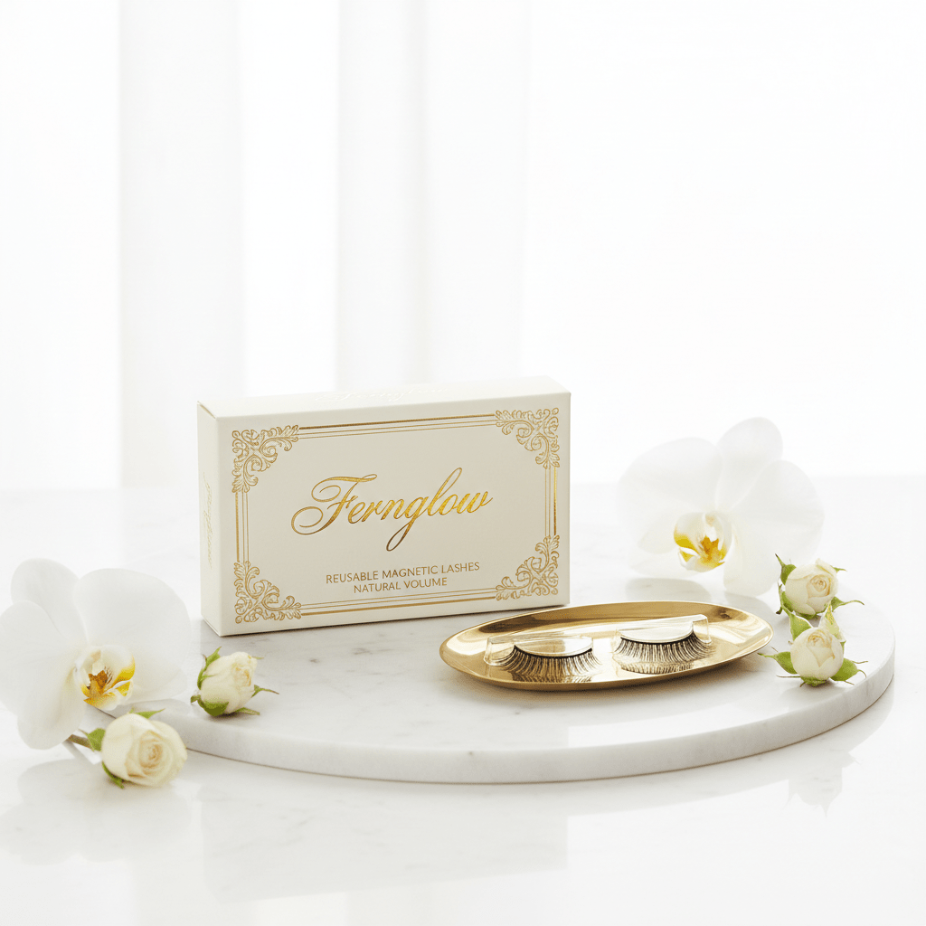 Reusable Magnetic Lashes Natural Volume - Fernglow