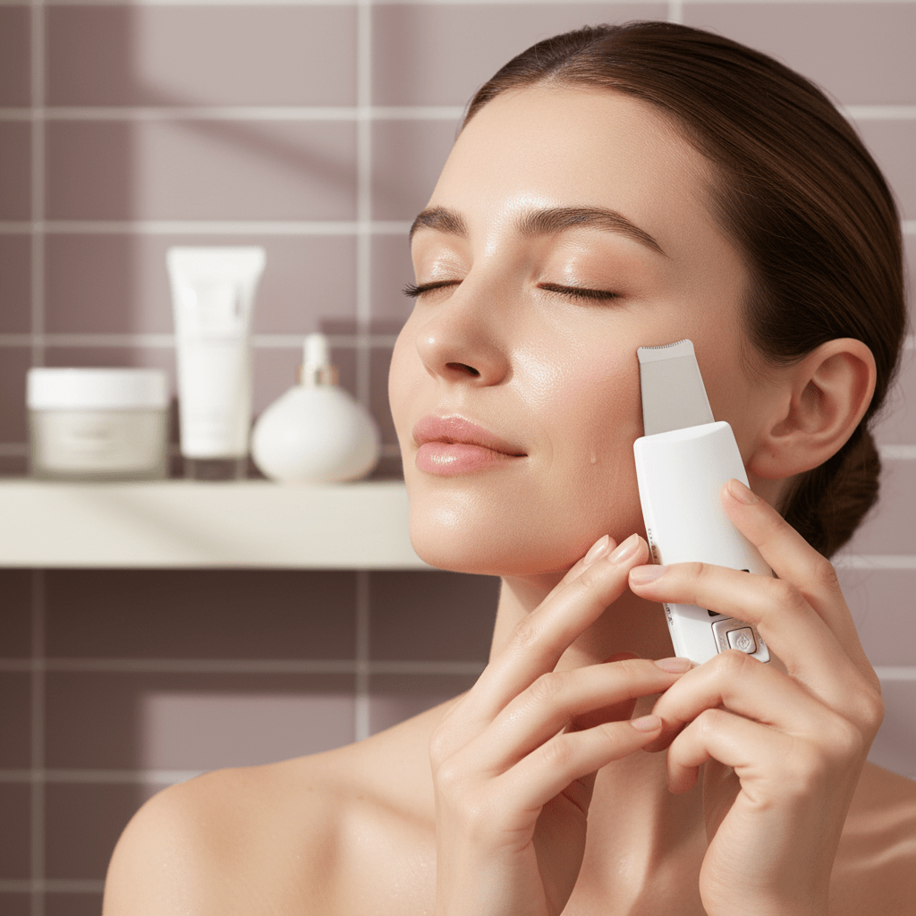 FernGlow Ultrasonic Skin Scrubber - Advanced Deep Pore Cleansing Tool - Fernglow