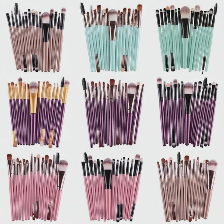 Video for 15 Pcs Brush Makeup Kit