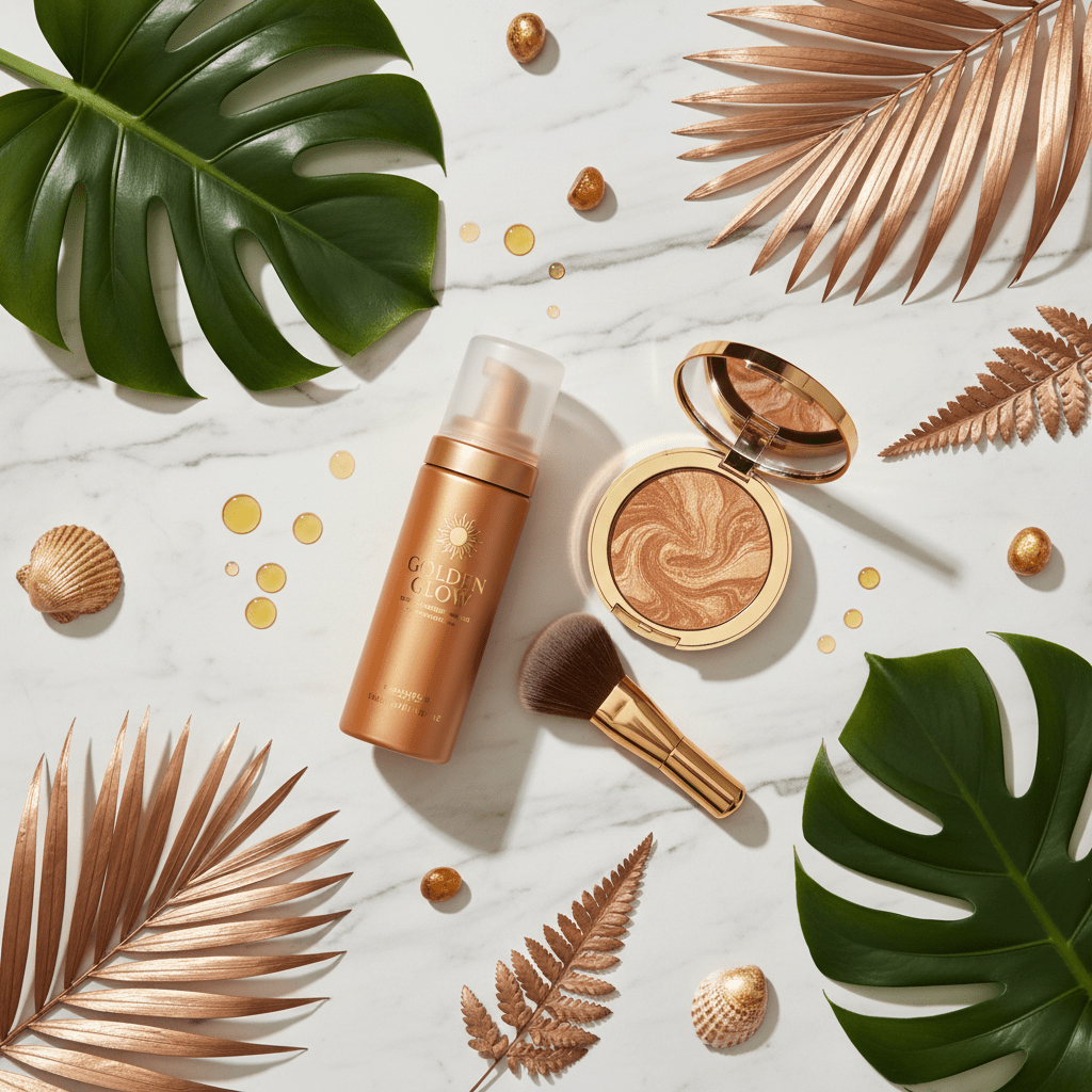 Fernglow Golden Glow Tanning Mousse – Natural Sun-Kissed Finish - Fernglow